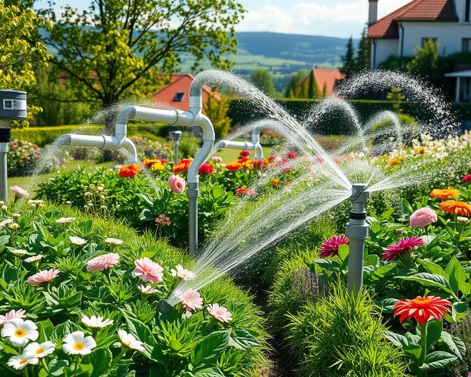 smarte Gartenbewässerung