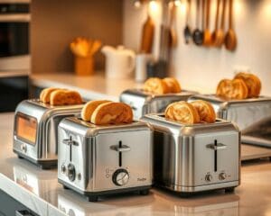 Die besten Toaster für knuspriges Brot und Brötchen