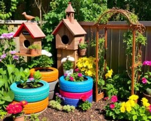 Gartendekoration mit Upcycling-Ideen: Kreativ und nachhaltig