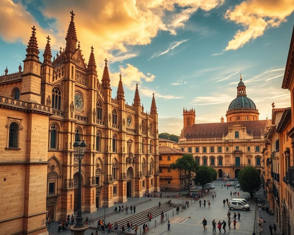 Historische Monumente in Salamanca, Spanien