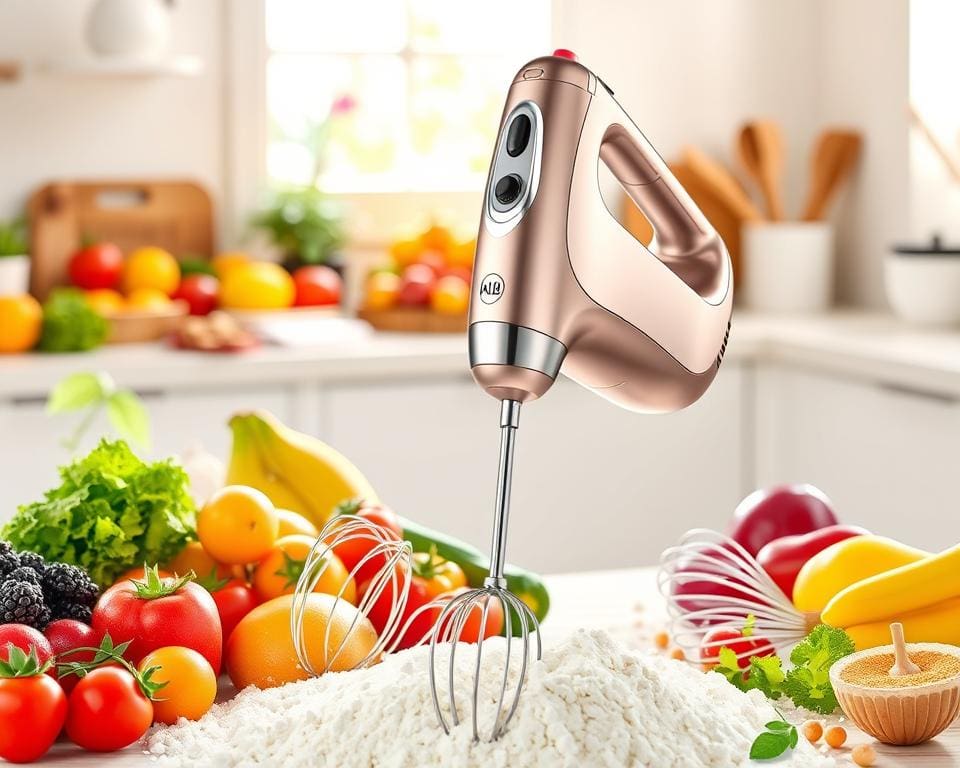 Mischeffizienz der modernen Handmixer