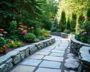 Natursteine für Terrasse und Gartenwege