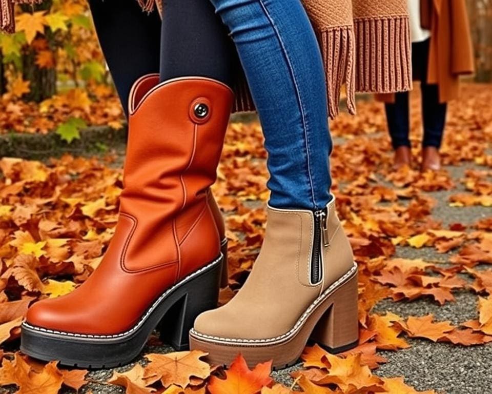 Plateau-Boots: Der angesagte Look für den Herbst