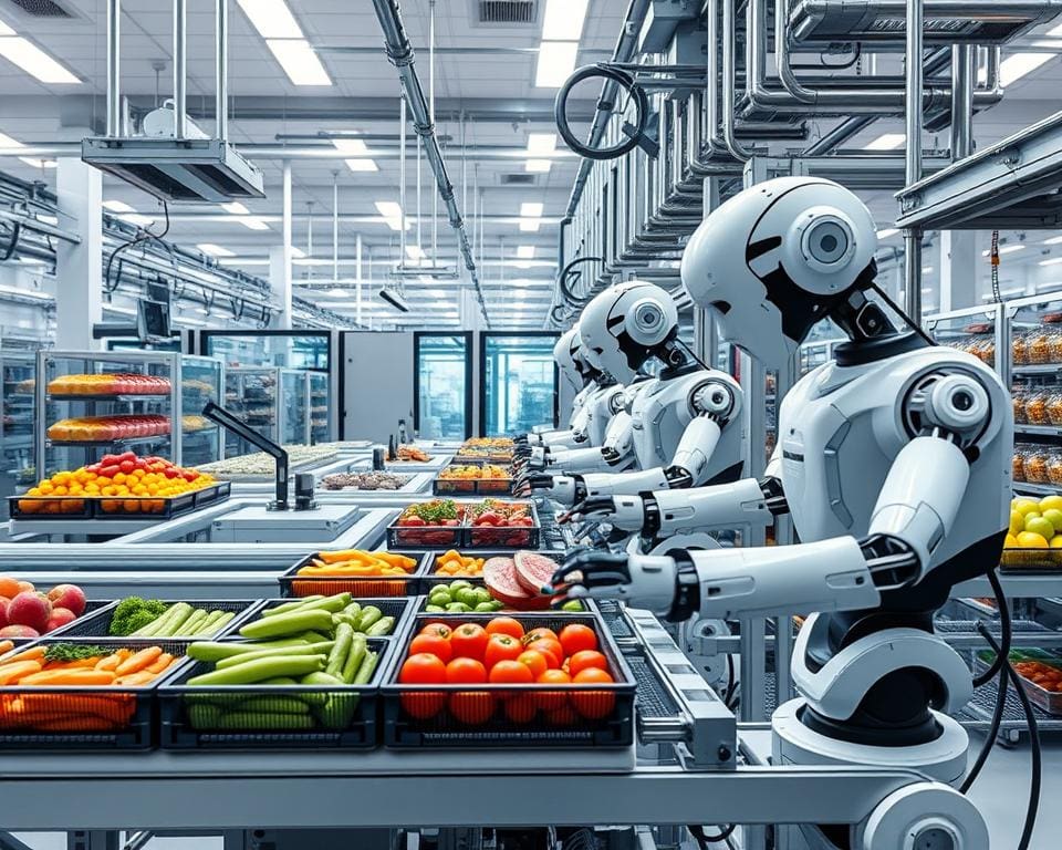 Roboter in der Lebensmittelproduktion