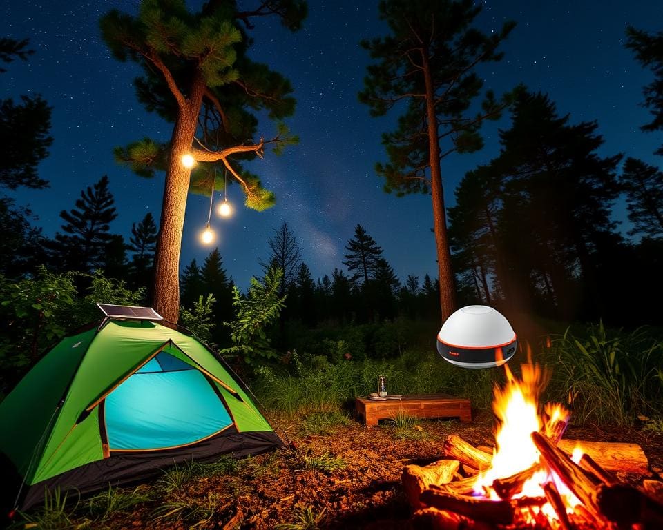 Smartes Camping: Technologie unter freiem Himmel