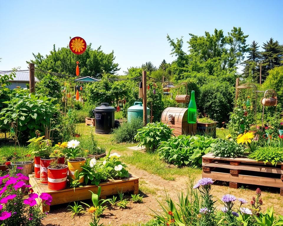 nachhaltige Gartenideen