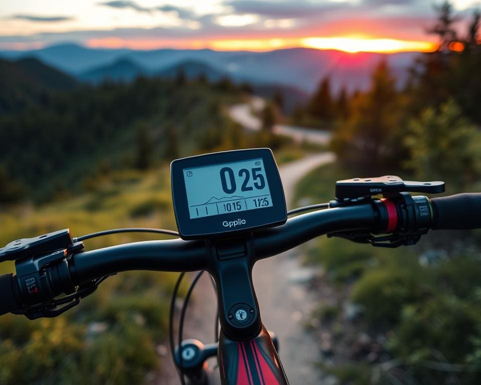 smarte Fahrradcomputer mit GPS