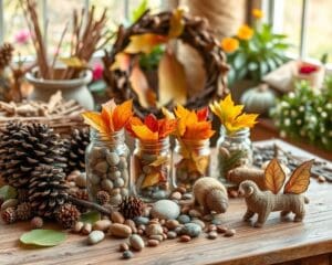 Die besten Bastelideen mit Naturmaterialien