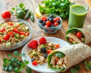 Die besten Rezepte für gesunde Mittagspausen