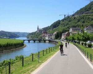 Fahrradtouren entlang des Rheins: Aktivurlaub