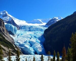 Gletscherwanderungen im Jasper-Nationalpark, Alberta