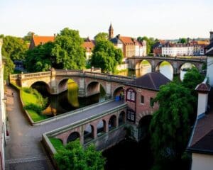 Historische Brücken in Maastricht, Niederlande