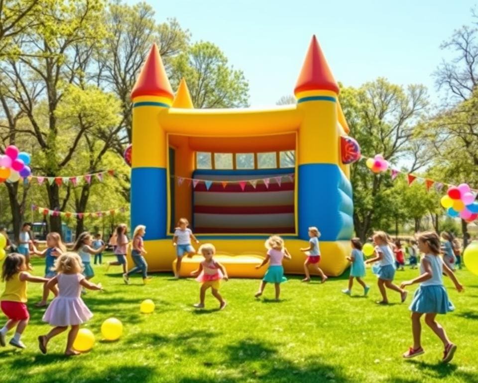 Hüpfburg Kindergeburtstag