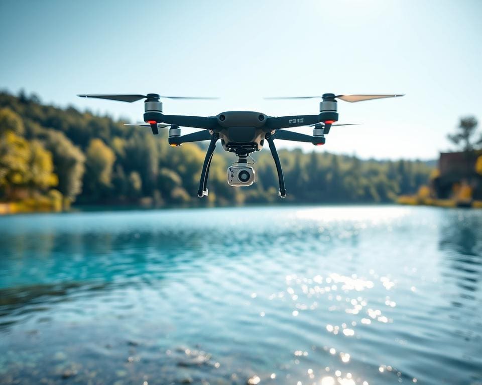 Kann Drohnentechnologie die Wasserqualität überwachen?