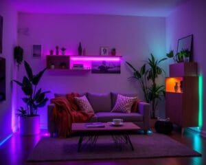 LED-Beleuchtung für ein gemütliches Zuhause