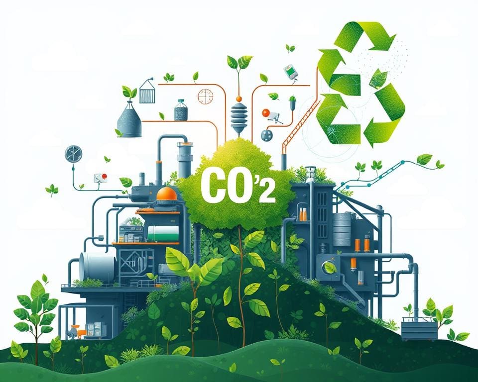 Mechanismen der CO₂-Reduktion durch Recyclingtechnologie