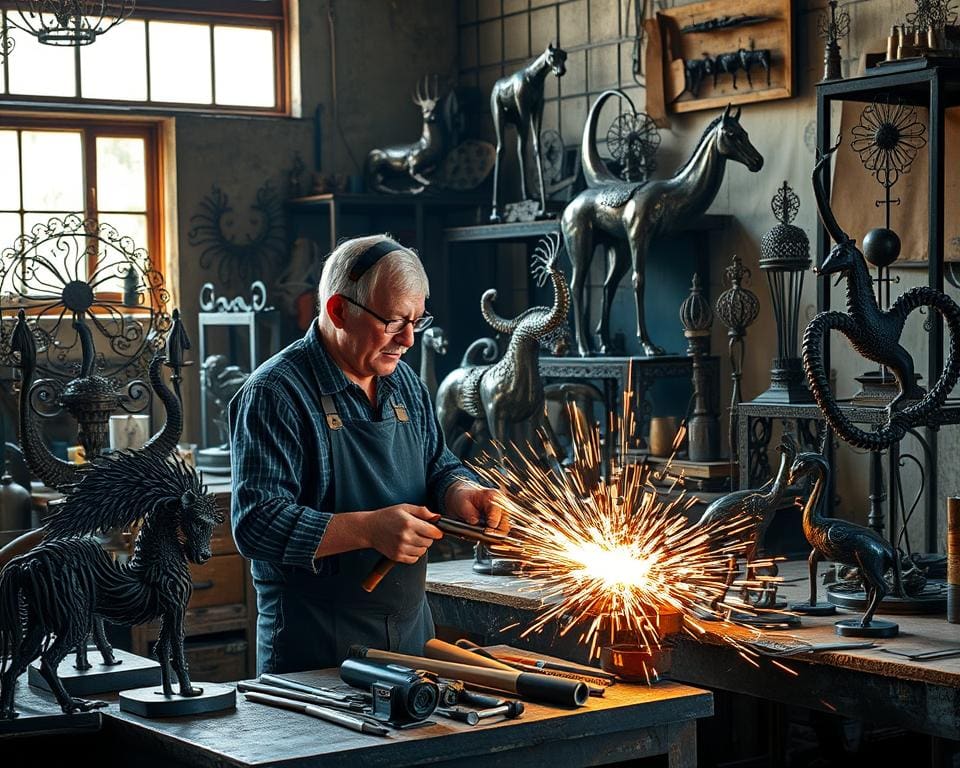 Metallbildhauer: Kunstwerke aus Metall erschaffen