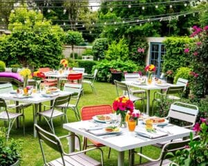 Outdoor-Tische von Fermob: Für die perfekte Gartenparty