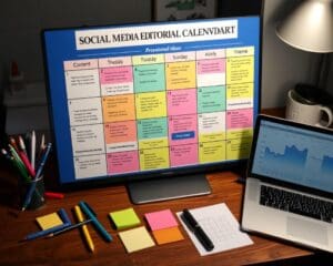 Redaktionsplan für Social Media: Was gehört hinein?