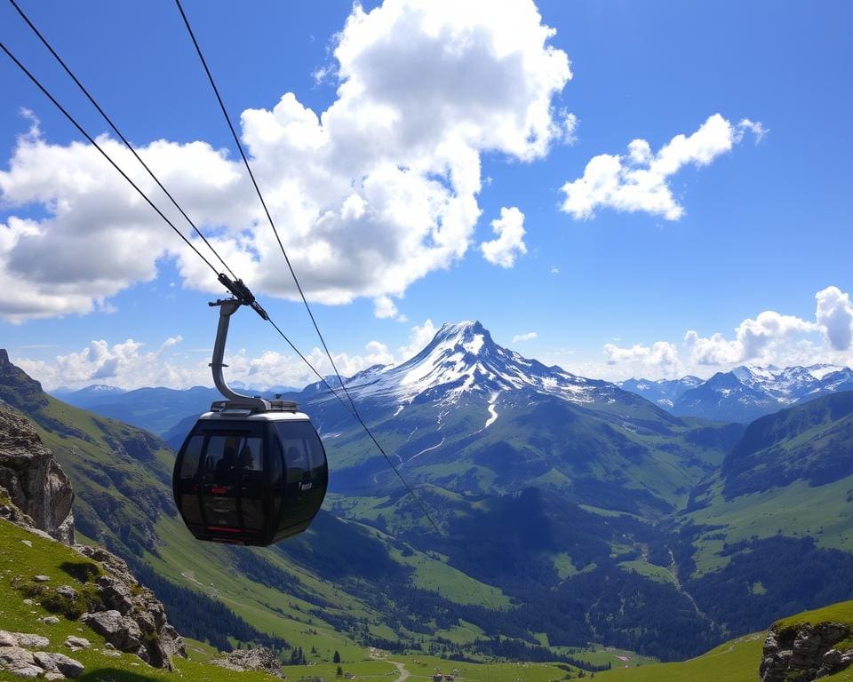 Seilbahnabenteuer in der Schweiz: Gipfelglück