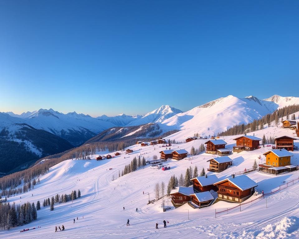 Skiurlaubsziele in den Alpen