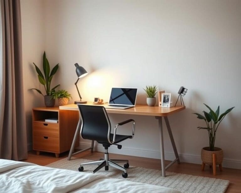 So richtest du ein Home-Office im Schlafzimmer ein