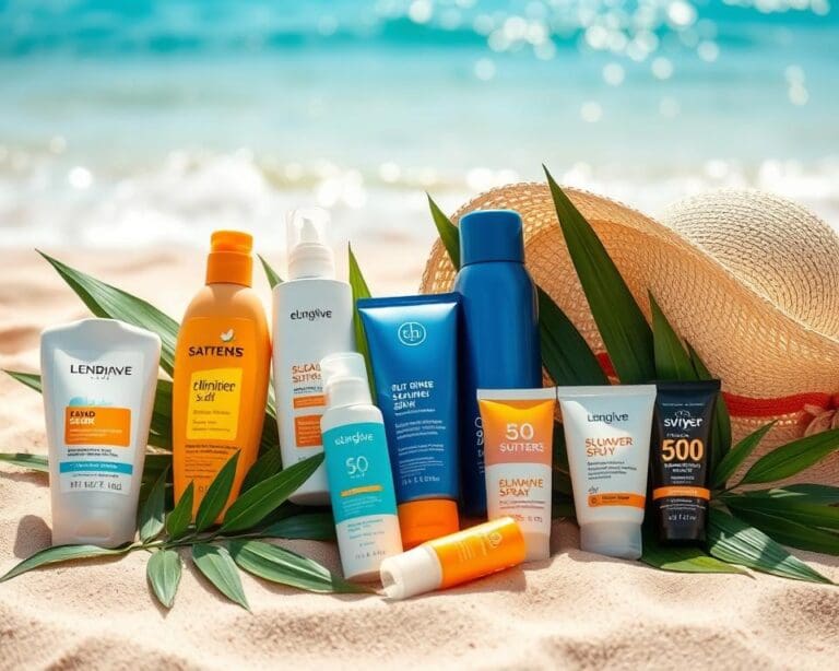 Sonnenschutzprodukte für gesunde Haut