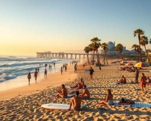 Strand und Abenteuer in Los Angeles, Kalifornien