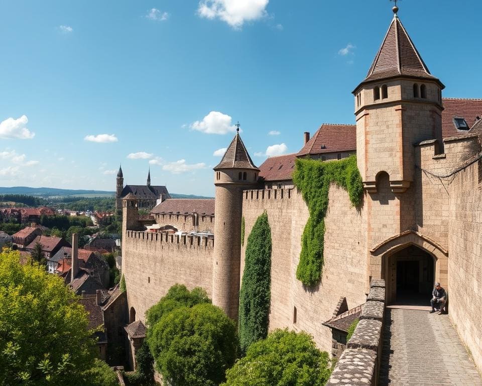 Ursprung und Bau der Stadtmauern