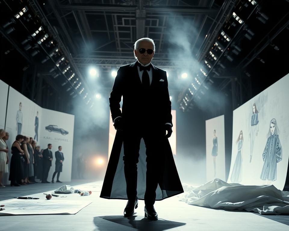 Aufstieg in der Modewelt von Karl Lagerfeld