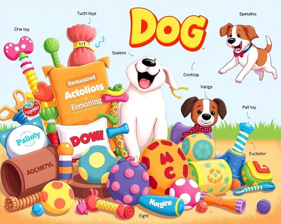 Beliebte Hundespielzeug Marken