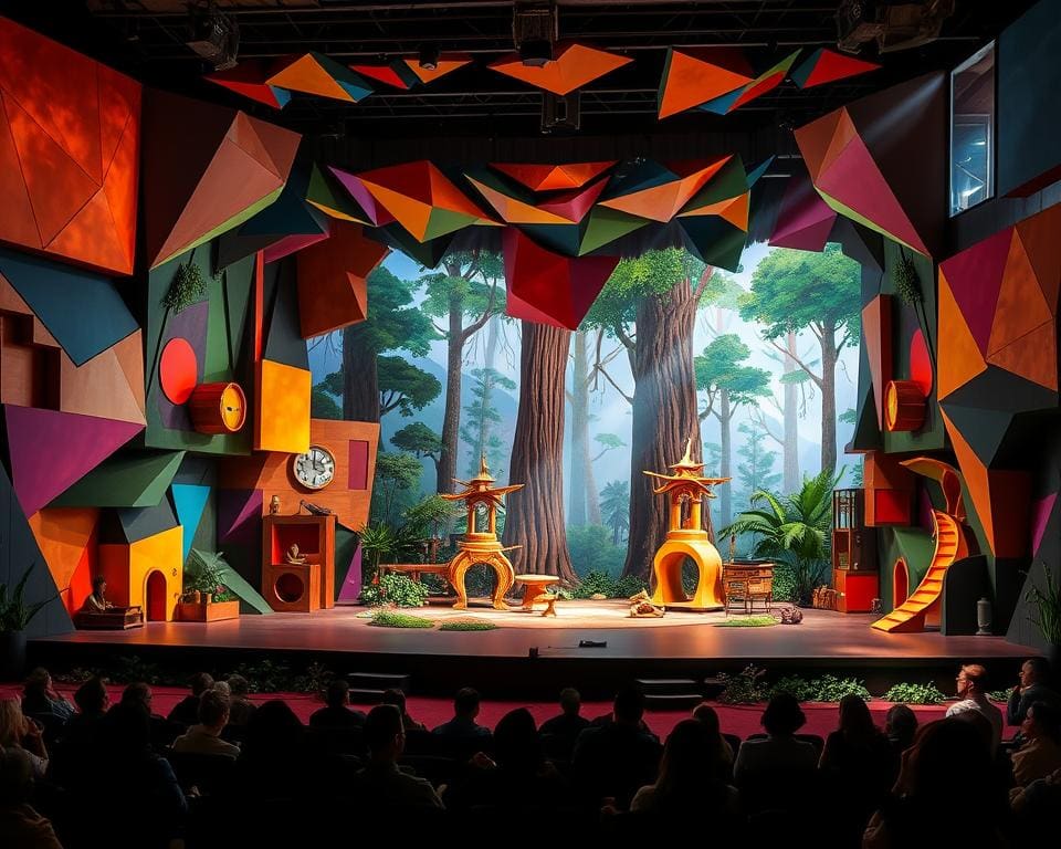 Bühnenbildner kreative Räume gestalten
