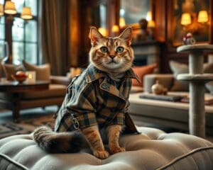 Burberry Katzenmode – Schick und praktisch