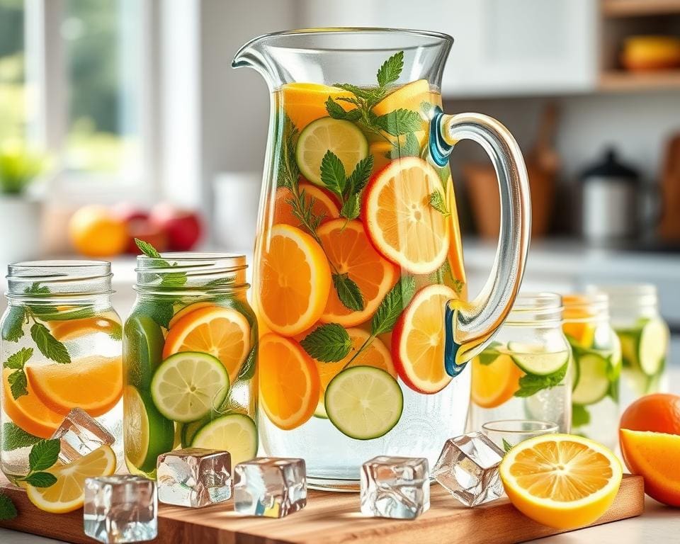 DIY-Detox-Wasser: Erfrischung mit Geschmack