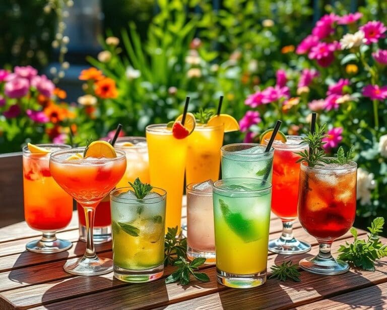 Die besten Cocktails für die nächste Gartenparty