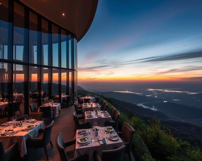 Die besten Restaurants für Dinner mit Ausblick