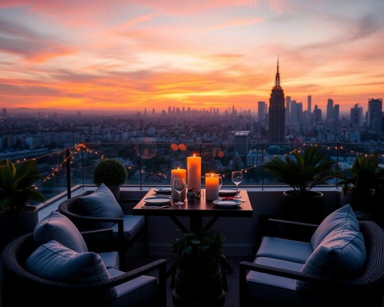 Die besten Rooftop-Locations für romantische Dates
