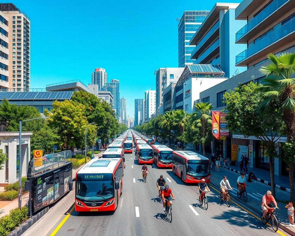 Elektrische Stadtbusse: Nachhaltigkeit im öffentlichen Verkehr