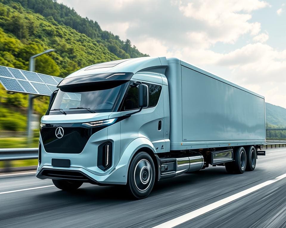 Elektro-Lkw mit hoher Reichweite