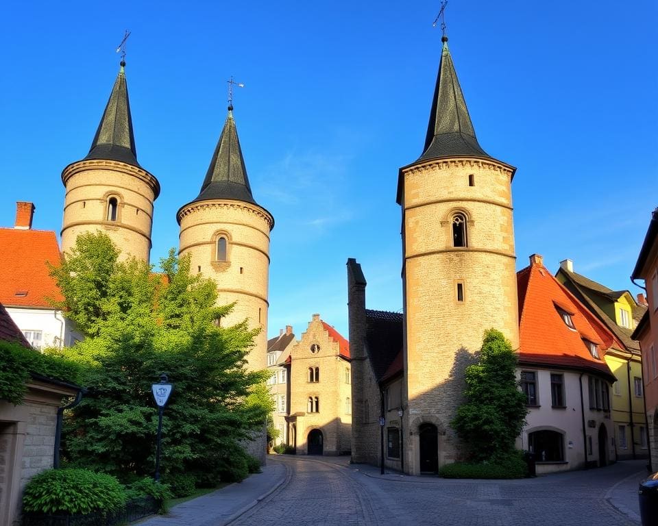 Mittelalterliche Türme in Tallinn, Estland