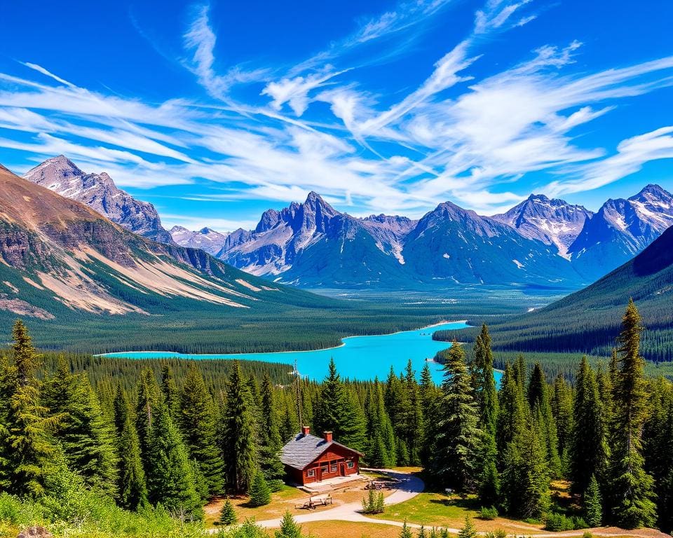 Natur und Geschichte im Jasper-Nationalpark, Kanada