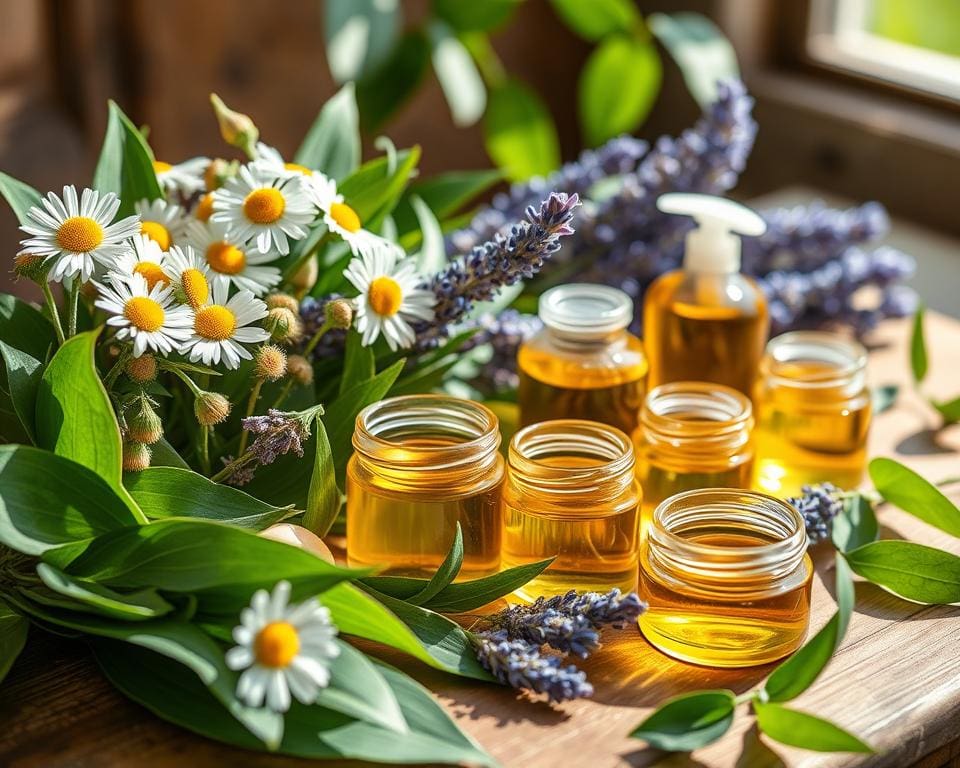 Naturheilmittel für sanfte Hautpflege