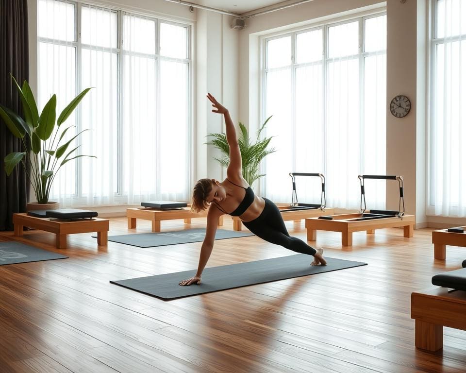Pilates-Workouts für eine starke Körpermitte