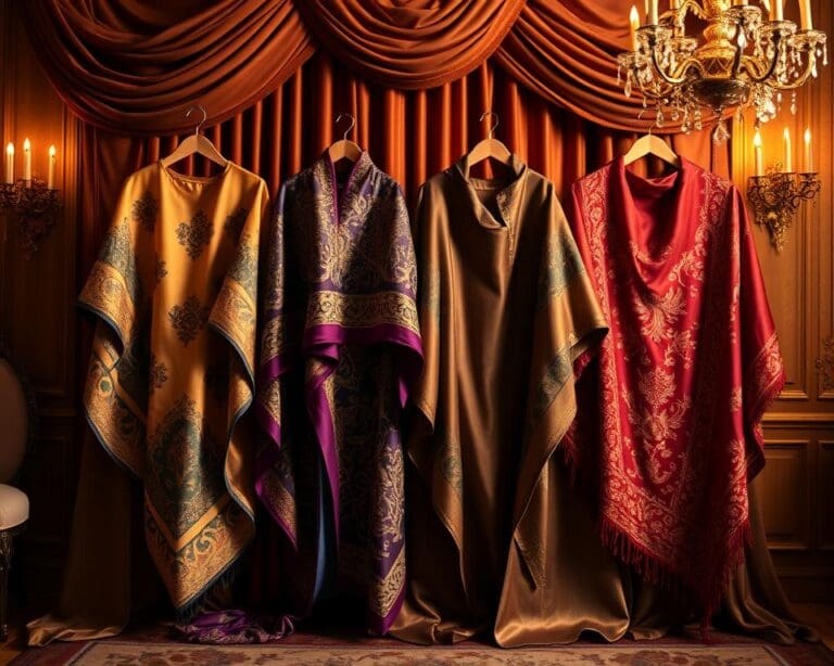 Ponchos aus Seide: Luxus für besondere Gelegenheiten