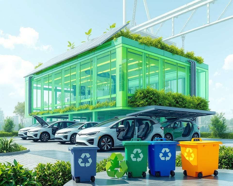 Recyclingfreundliche Produktionsprozesse in der Automobilbranche