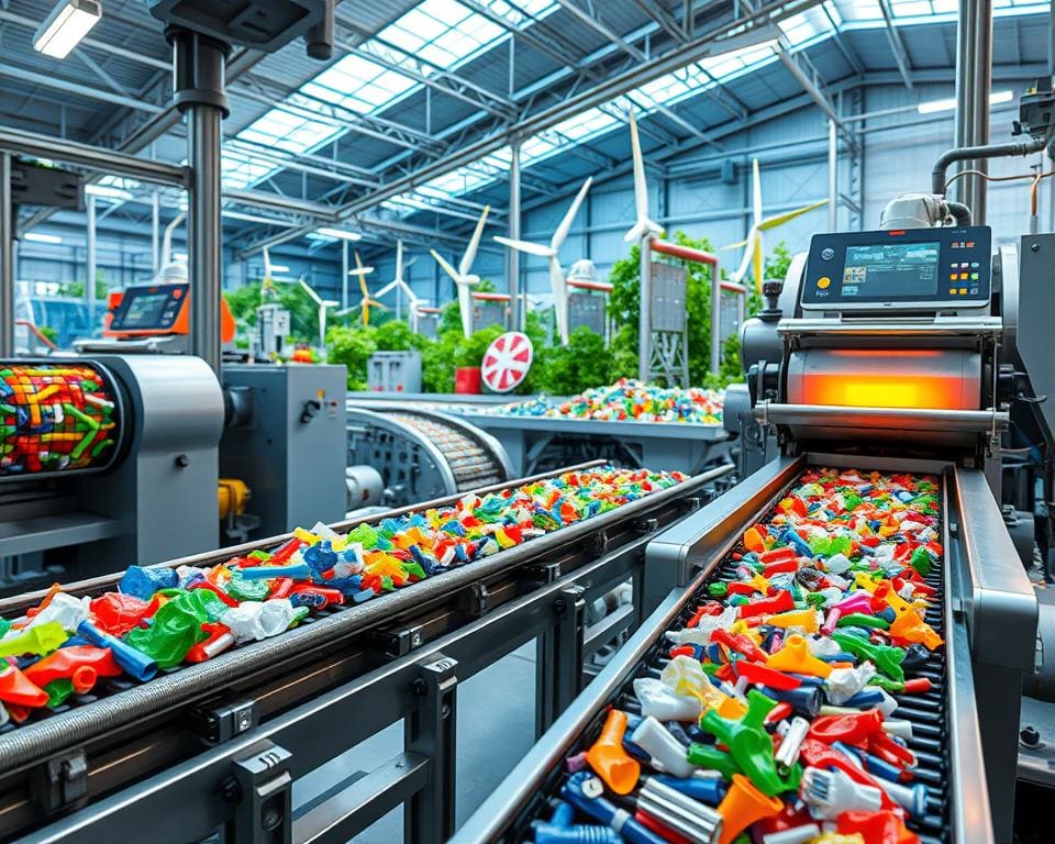 Recyclingtechnologien für Plastikmüll