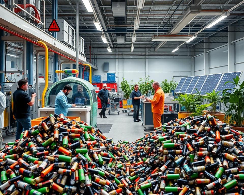 Recyclingtechnologien zur Verlängerung der Akkulebensdauer
