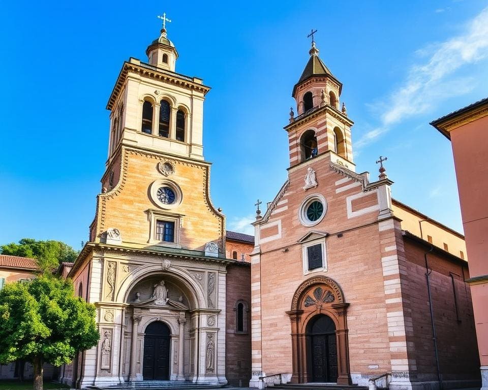 Romanische Kirchen in Verona, Italien