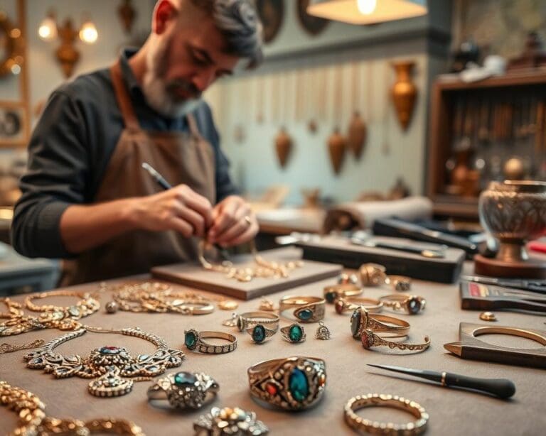 Schmuckrestaurator: Alte Juwelen in neuem Glanz erstrahlen lassen