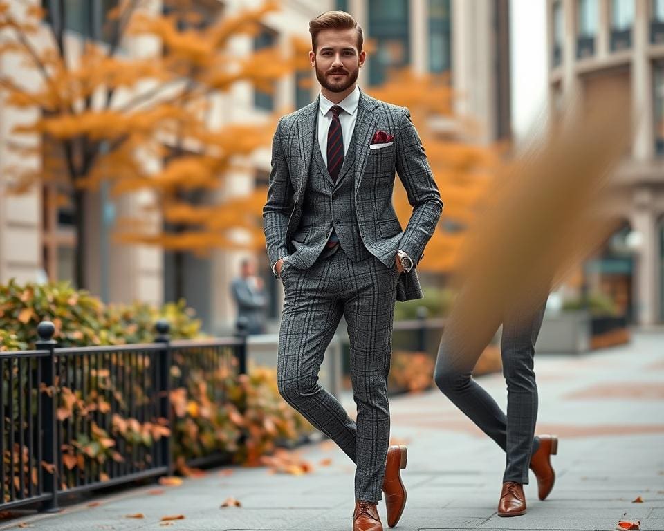 Styling-Tipps für Tweed-Anzüge